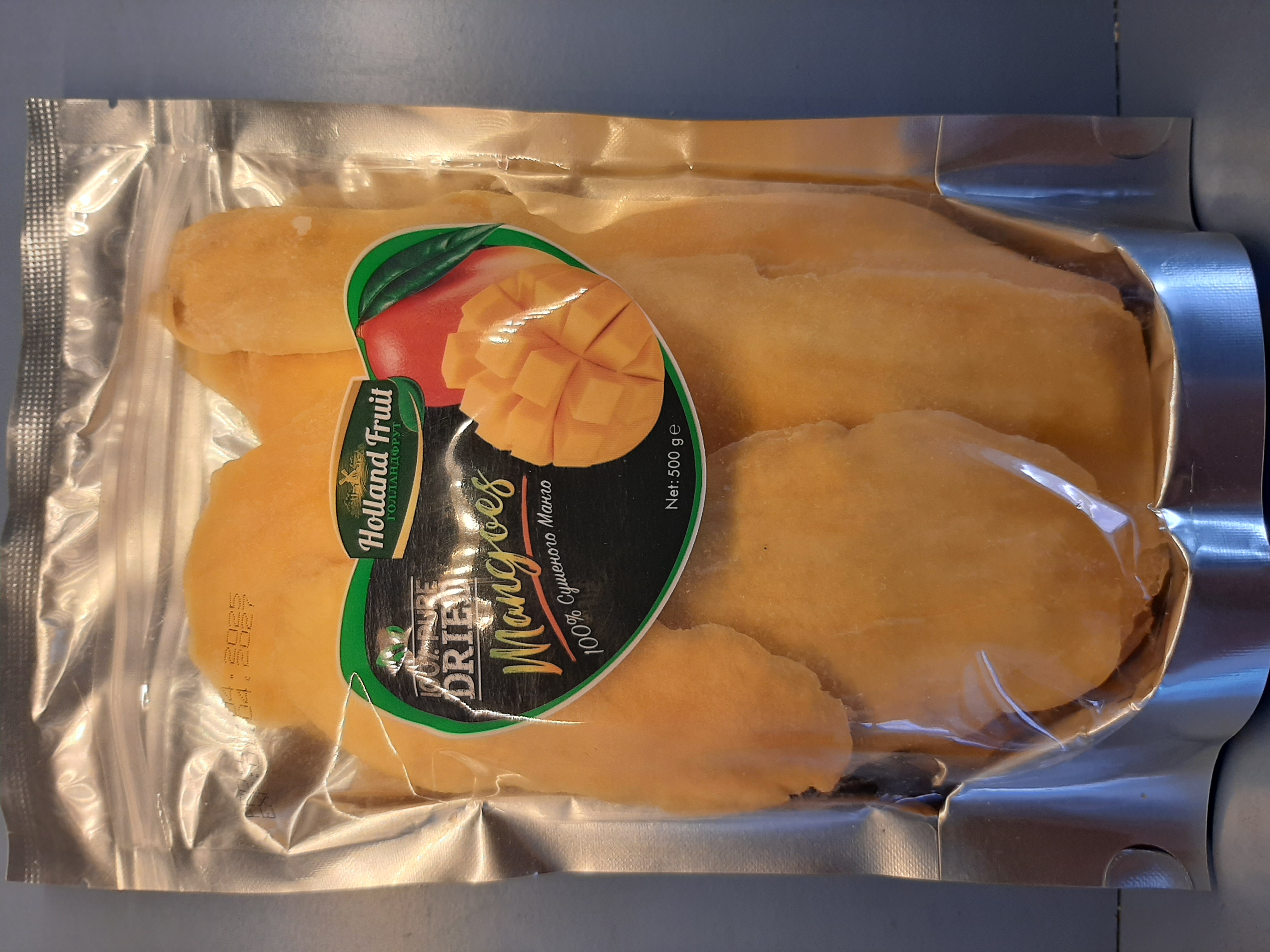 Манго натуральне, Holland Fruit 500 гр.