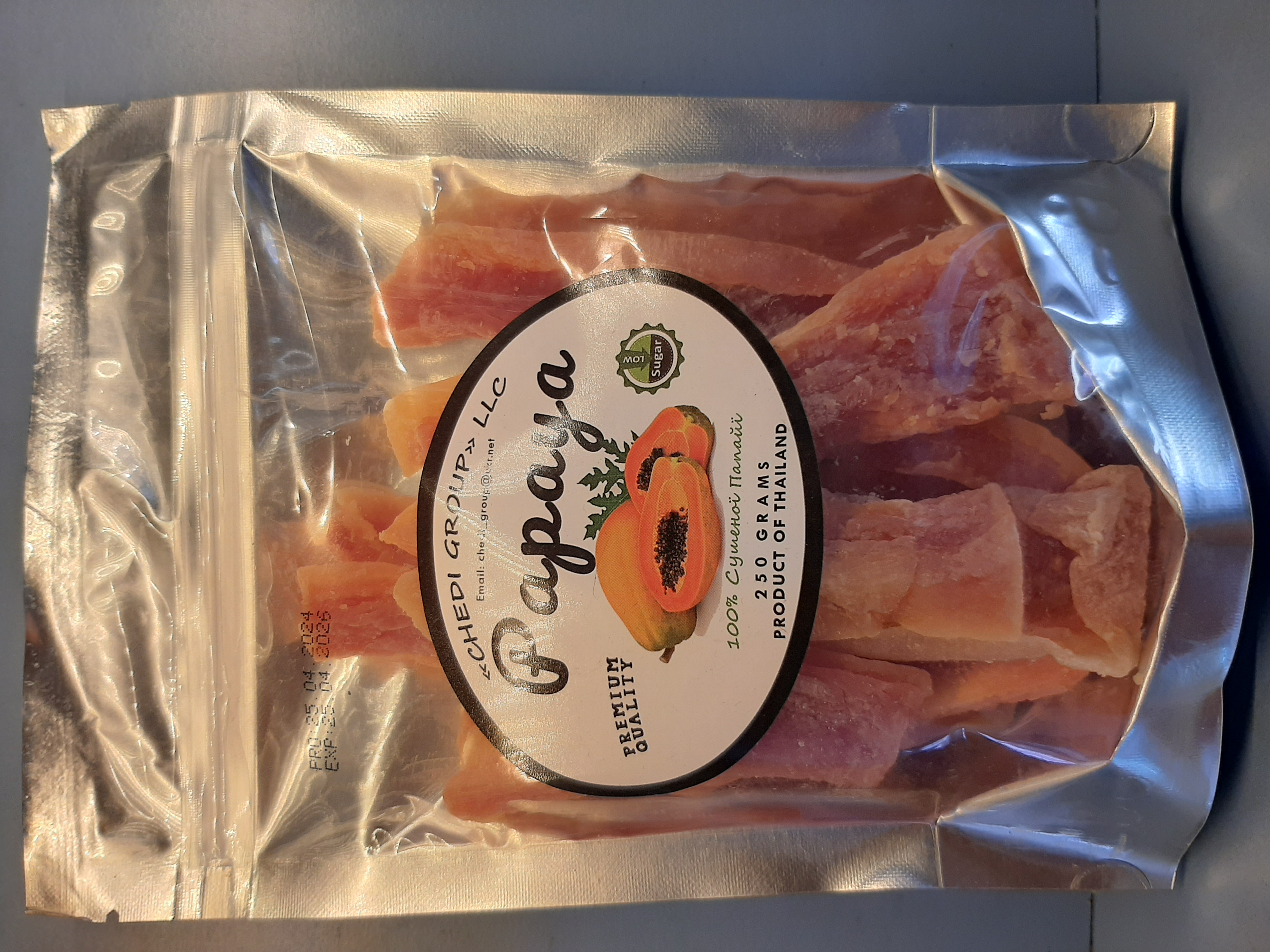 Папая паличка натурална, Chedi 250гр.