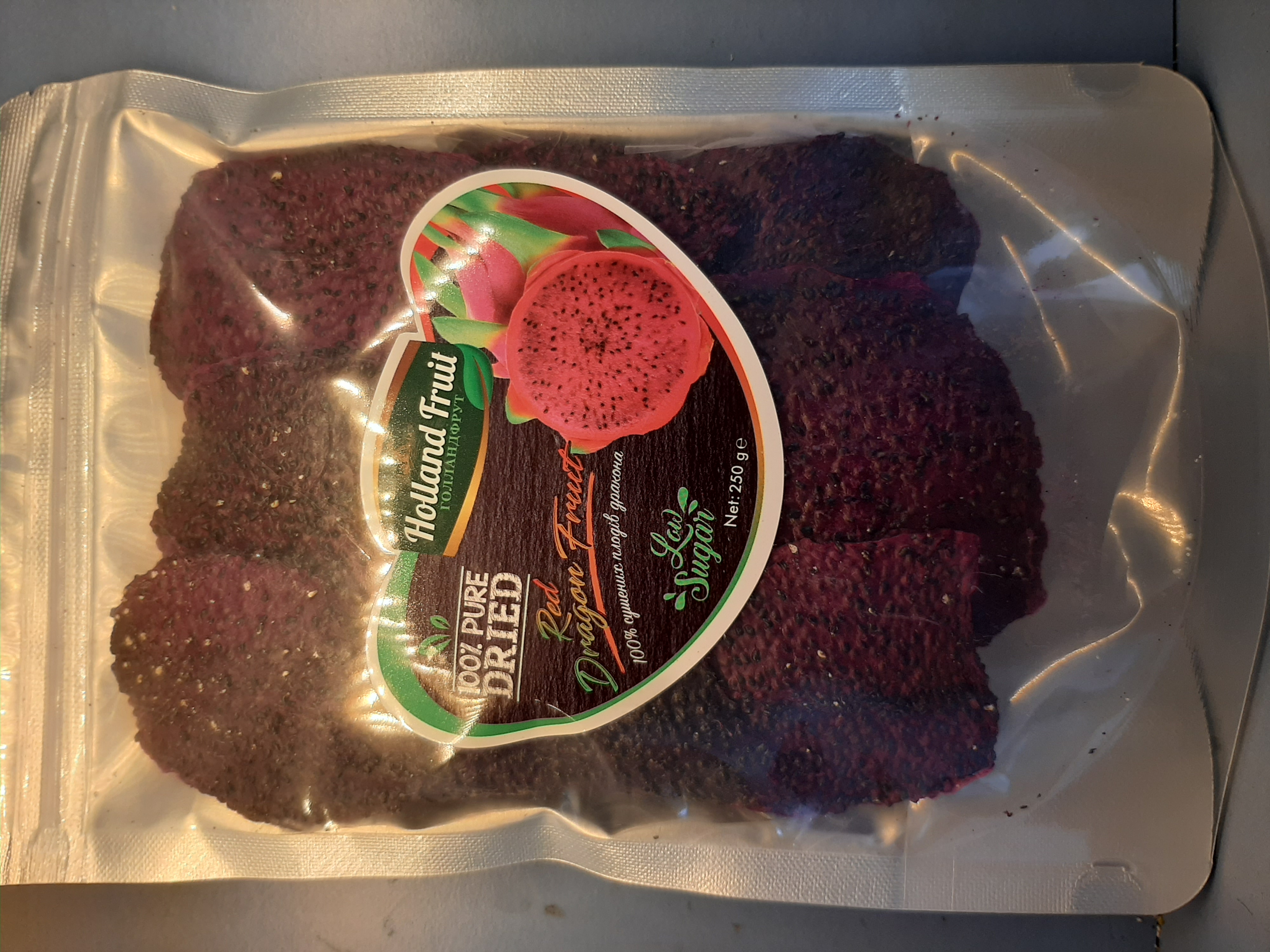 Пітахая червона натуральна,  250 гр.