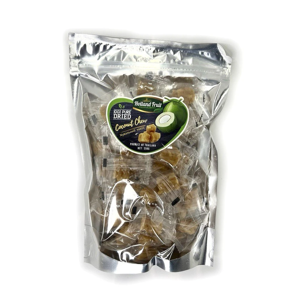 Жувальний кокос натуральний, 250 гр.