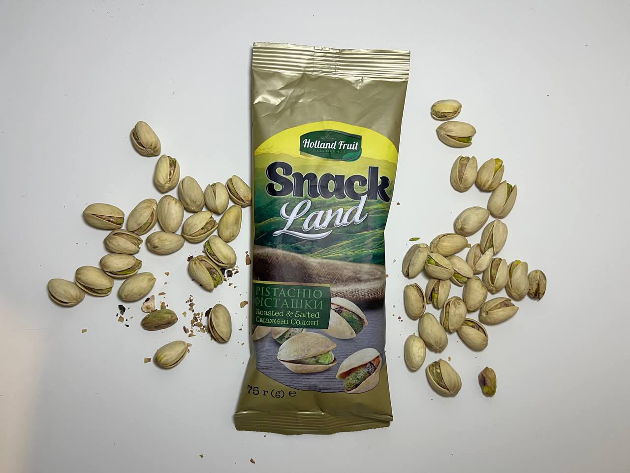 Фісташка США смажено солена 75 грамова
