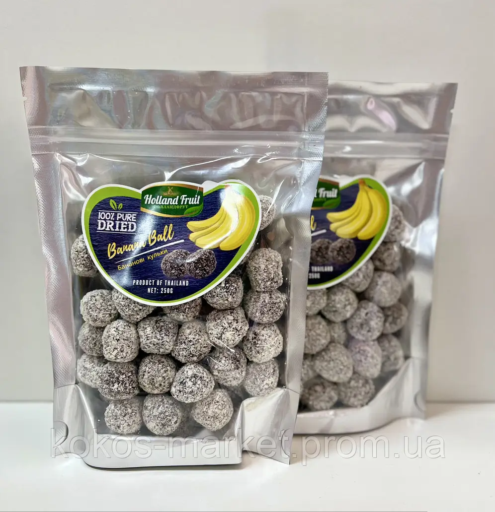 Бананові кульки 