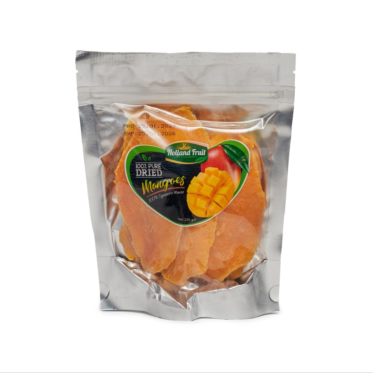 Манго натуральне, Holland Fruit 250 гр.