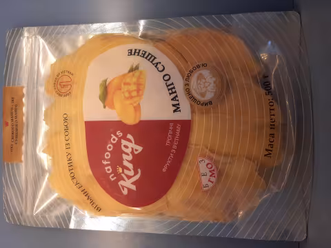 Манго натуральне, KING 500 гр.