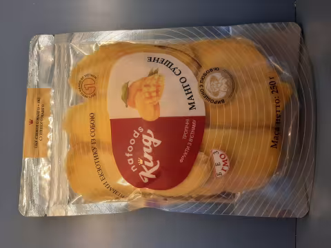 Манго натуральне, KING  250 гр.